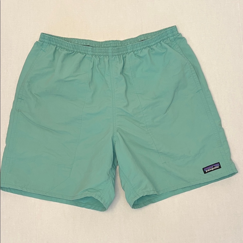 Patagonia Men's Athletic Shorts Teal Green